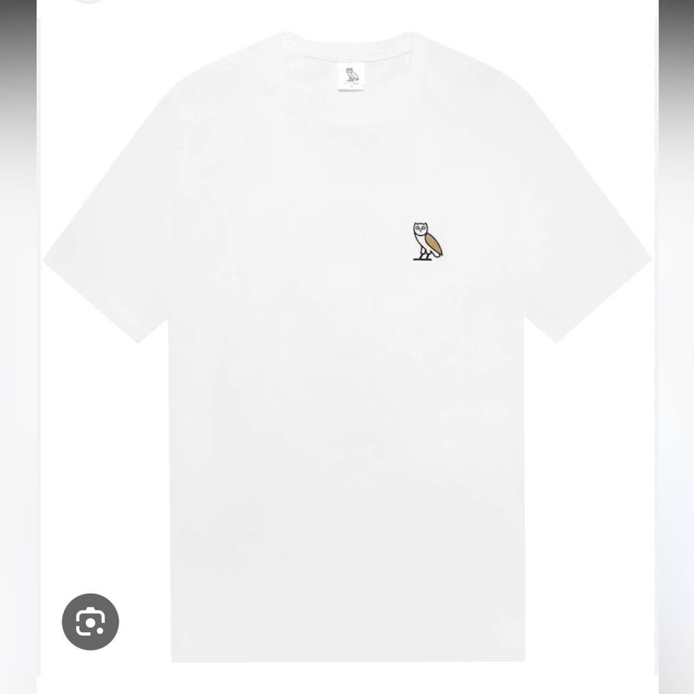 OVO White Tee with Iconic Owl
